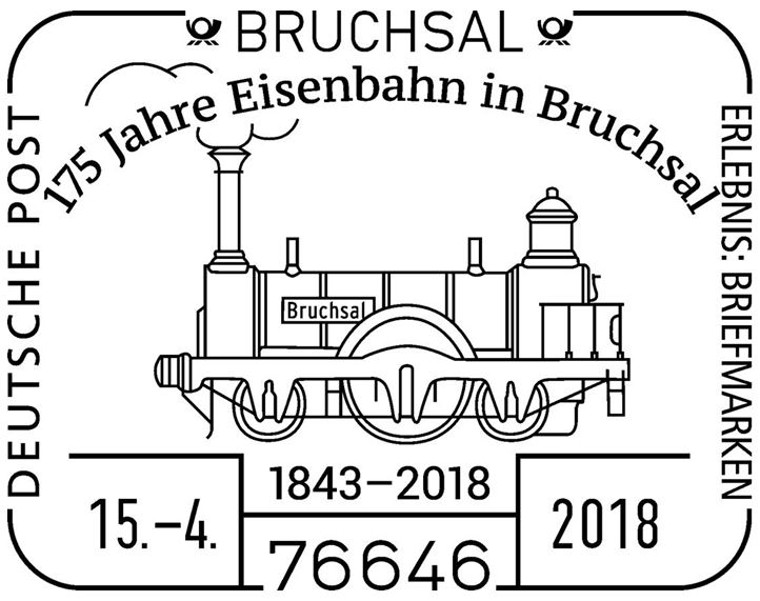 Eisenbahn Stempel