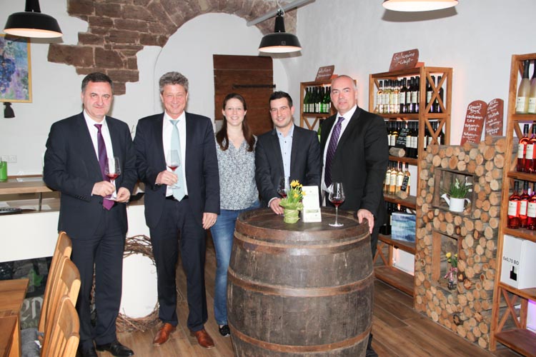 Empfang im Weingut Niwenburg kraichtal 2