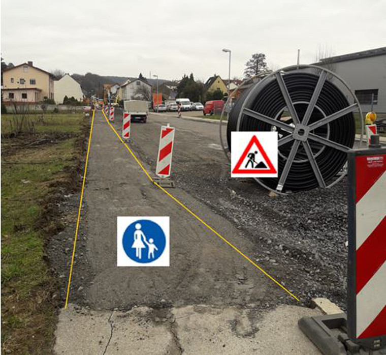 Bild 1 Sanierung Michelfelder Straße